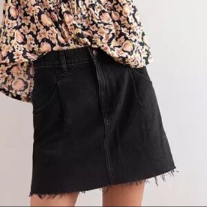5. Free People We The Free Cosmico Flirt Denim Skirt